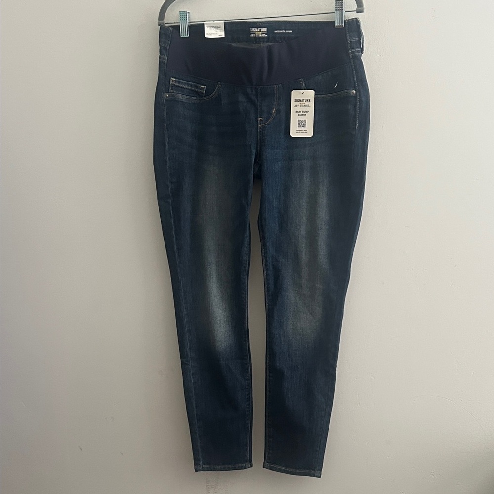 Levi’s, Signature Gold Maternity Skinny Baby Bump Jeans